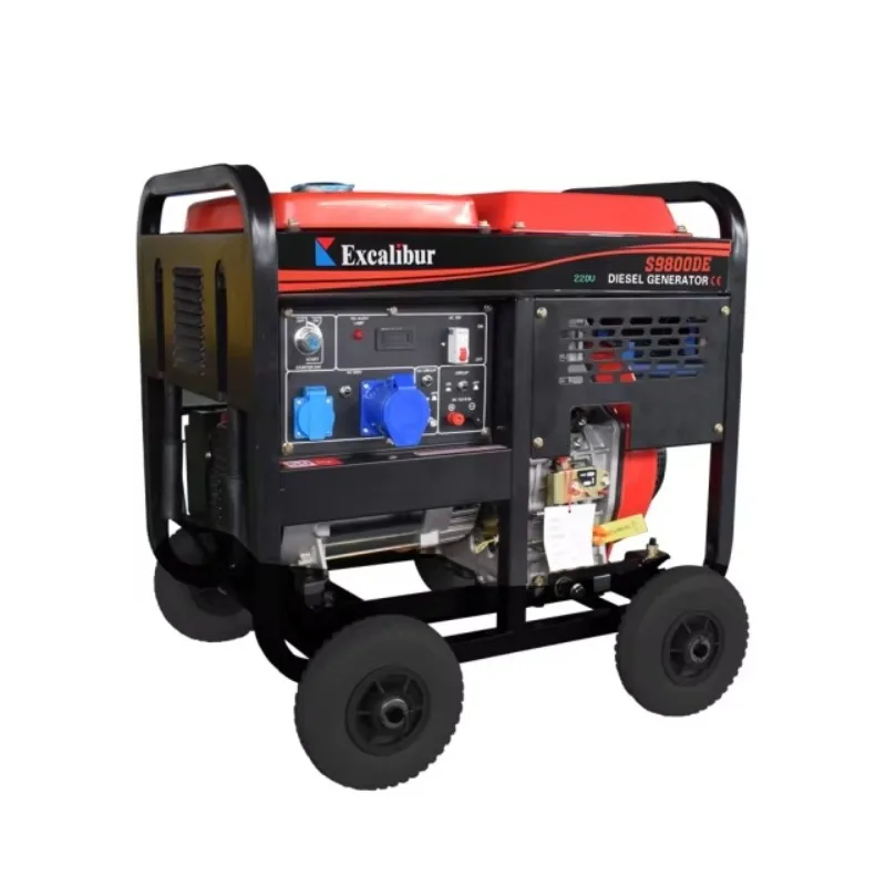Fuel Efficiency Fuel Efficiency 10 KW 5000 Watt Diesel Generator Single Three Phase Open Type Diesel Generators