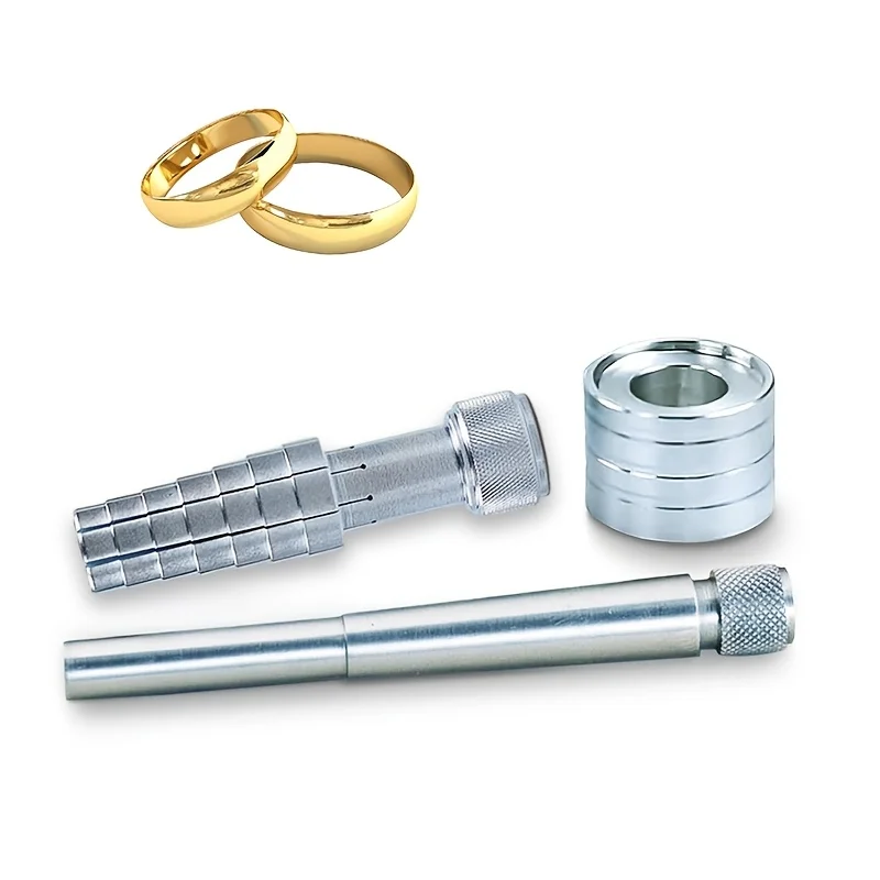 Professional Ring Sizing Kit Adjustable Band Stretcher Reducer for Wedding and Engagement Rings DIY Jewelry Repair Tool