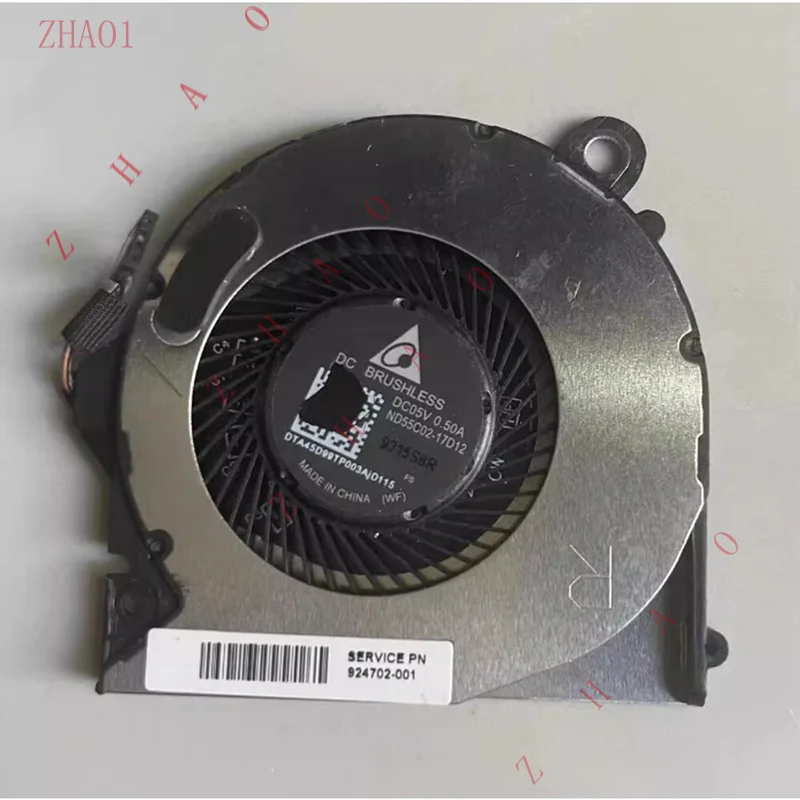Z  For HP Elite x2 1013 G3 Cooling Fan 924702-001 ND55C02-17D12/ ND55C02-17D13