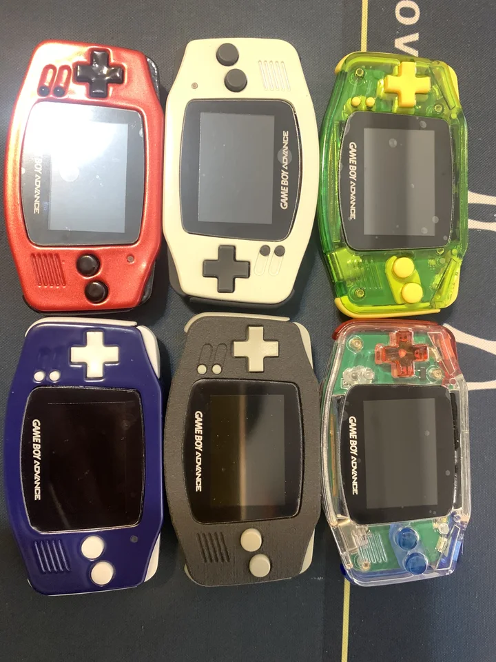 ミニポータブルgbaハンドヘルドゲームコンソール、ips画面、240x160