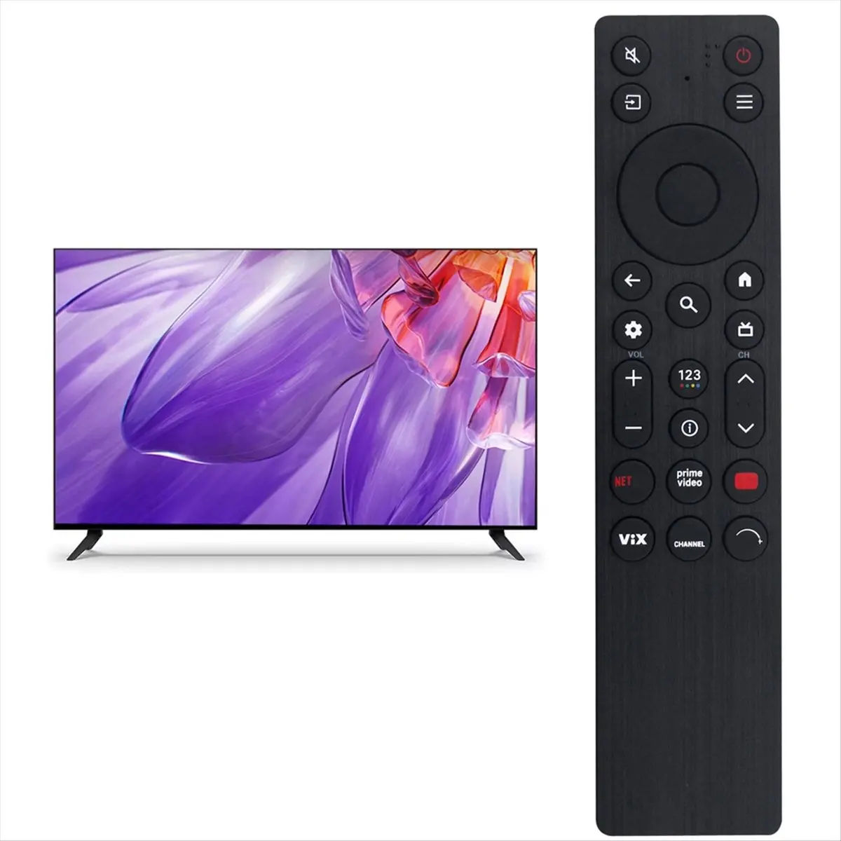 

Delighted- Replace RC713A FMB8 Remote Control for TCL RC713A FMB8 TV Remote Control