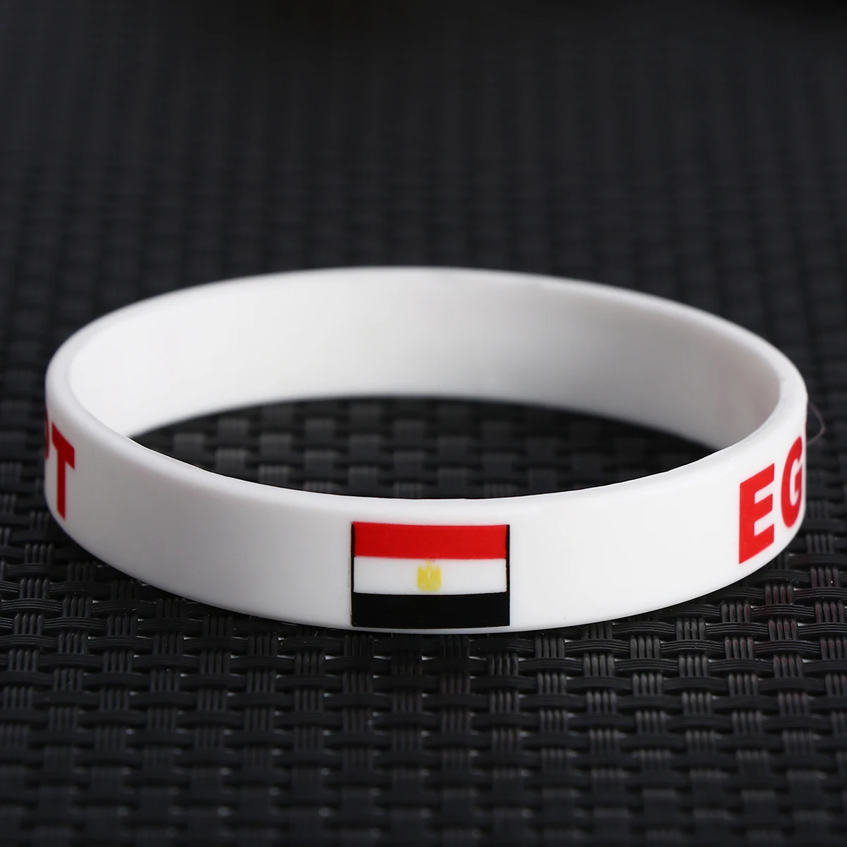

6 Pcs Silicone Bracelet Country Wristbands Flag Football Rubber Bracelets Baseball