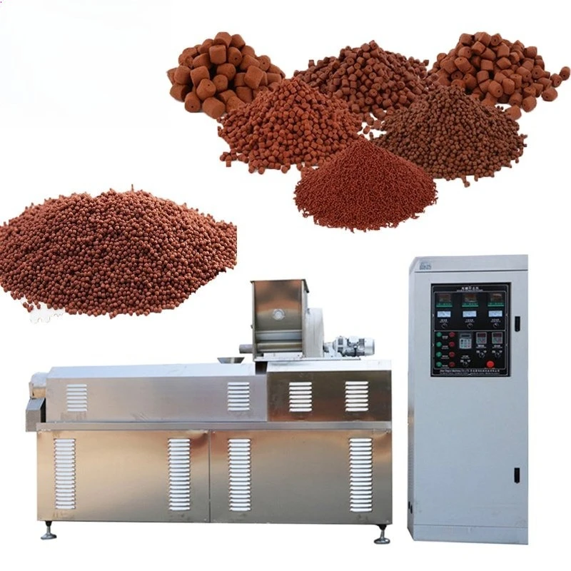 High Protein Easy Operation Floating Aquatic Fish Feed Granules Pellets Complete Equipment Making Food Processing Line