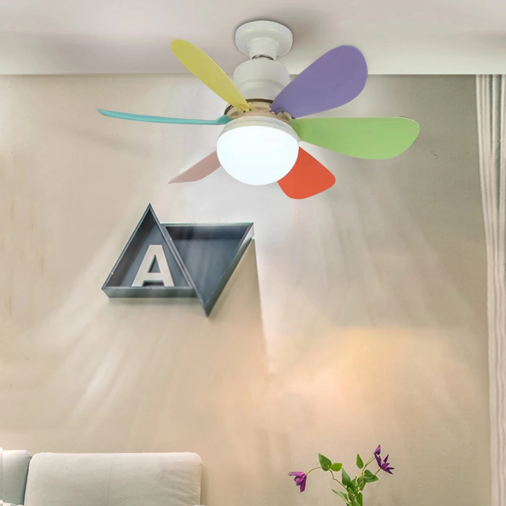 

Ceiling Fan Light 30W Low Profile Ceiling Fans 86V-265V Decorative Ceiling Fanlight 3 Fan Speeds for Living Room Kitchen