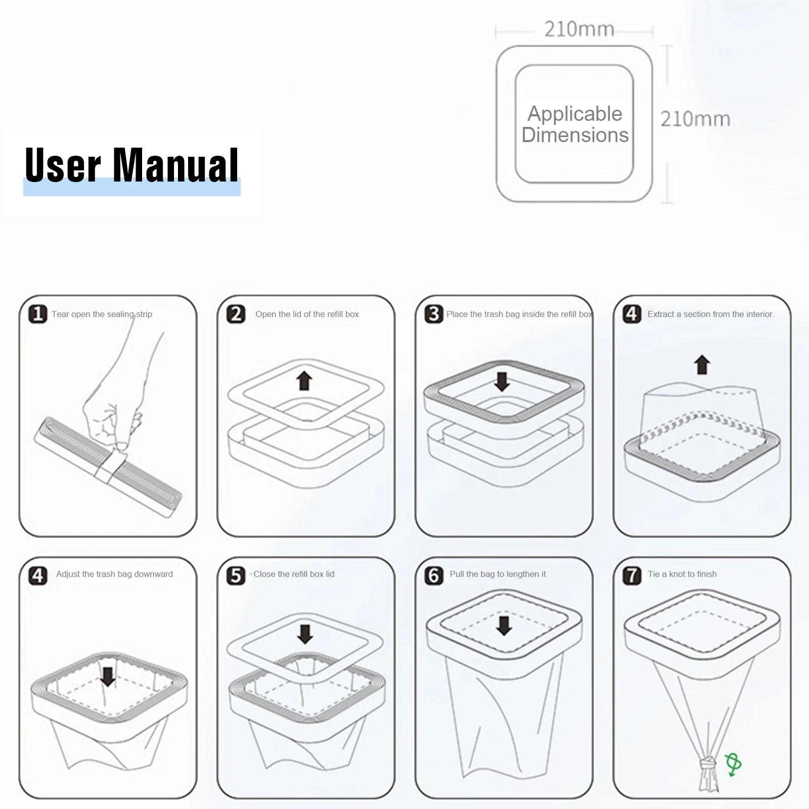 180 Count Smart Bin…