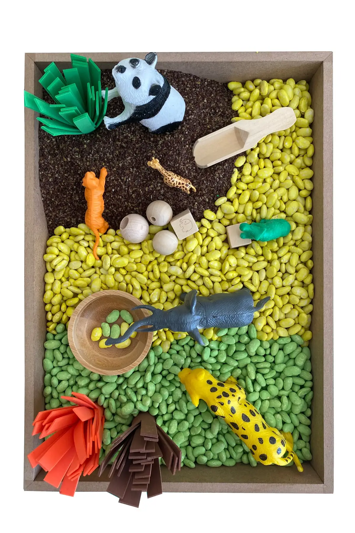 Set Aktivitas Kayu-Mainan Montessori