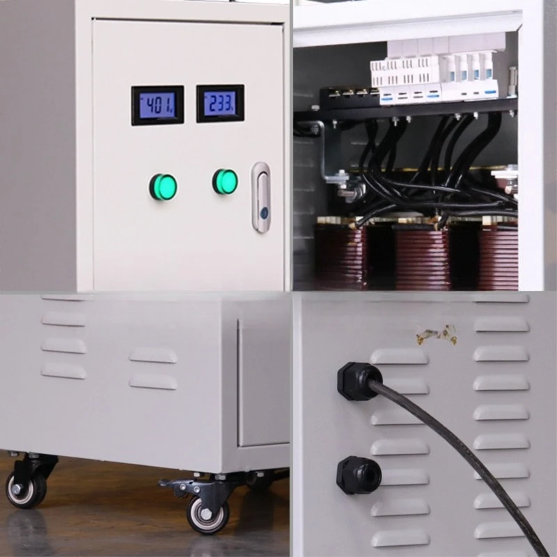 CE ISO for 20KVA Dry Type Three Phase 220V to 380V Step-up/Down Flyback Aluminum Coil Power Transformer