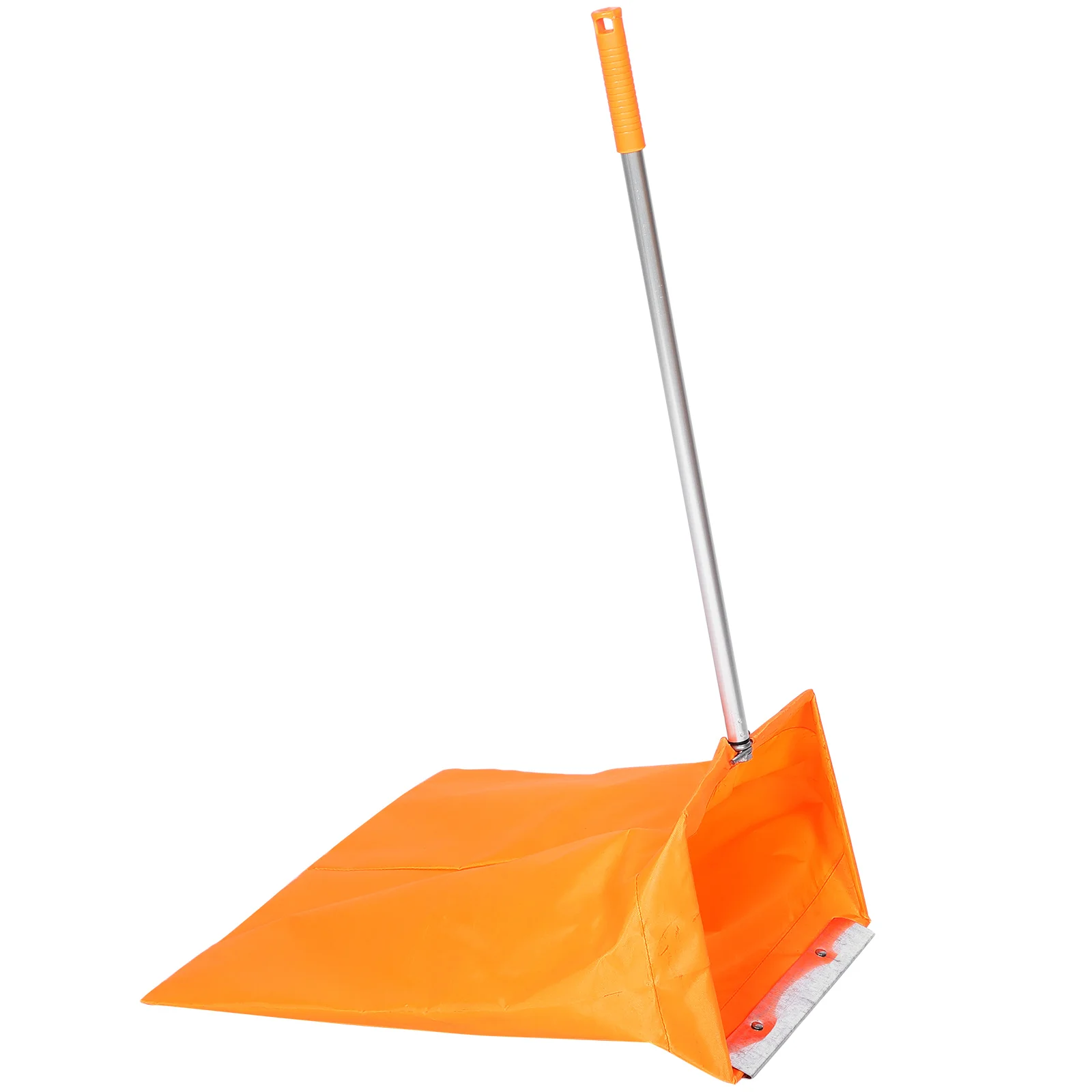 

Windproof Garbage Dustpan Trash Grabber Long Handle Cleaning Tool Waste Paper Picker Rubbish Holder Metal Bag