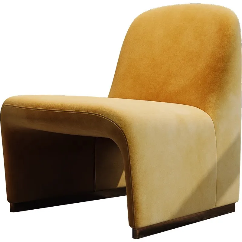 

Italian leisure chair modern simple lazy sofa minimalist single sofa