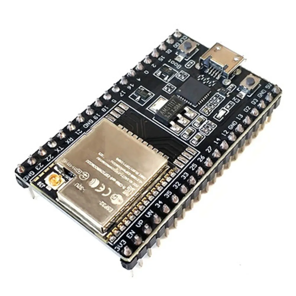 1 stks/stuk ESP32-DevKitC development board, ESP32 plint, kan worden uitgerust met ESP32-32D/32U module