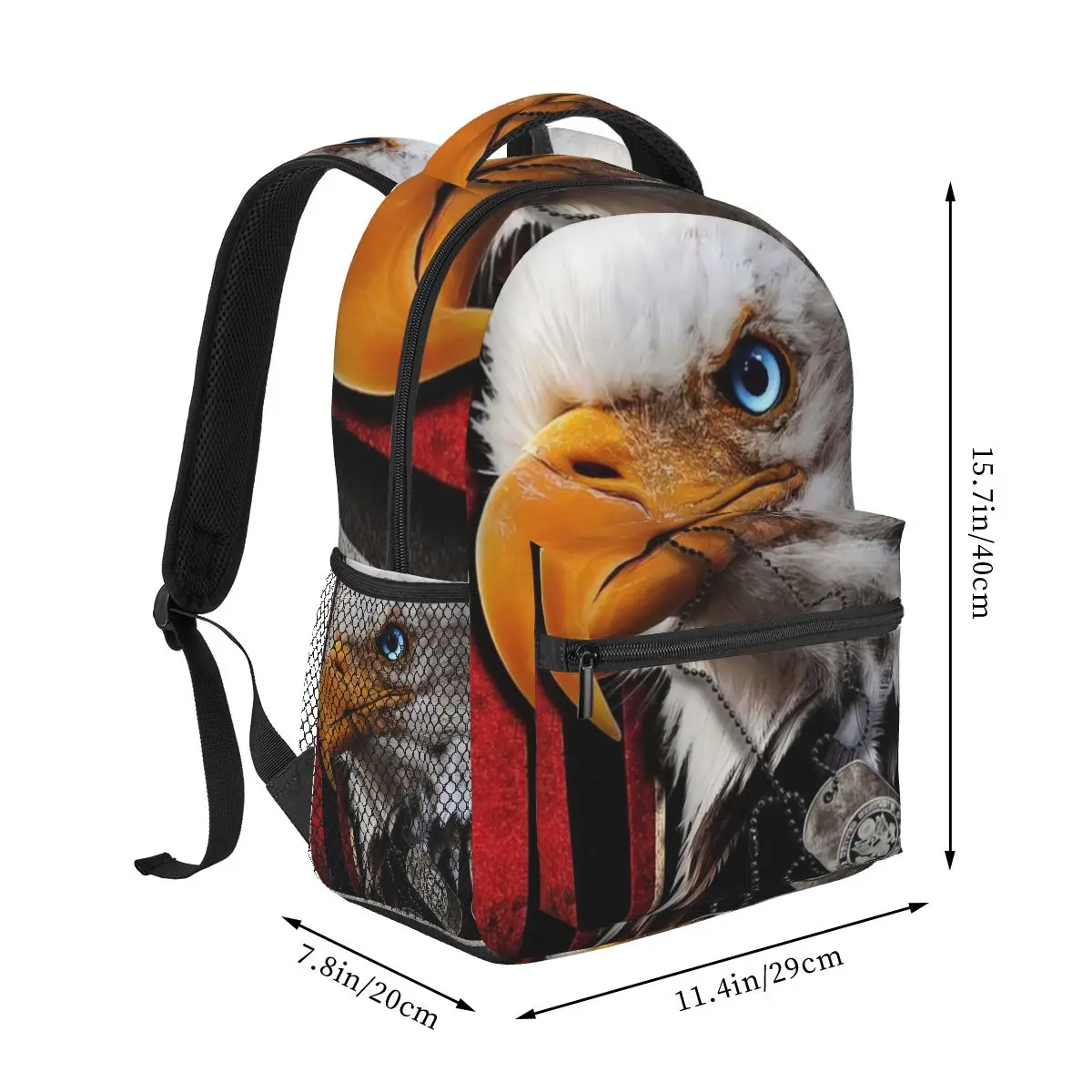 Eagle United States Backpack for Girls Boys Travel RucksackBackpacks for Teenage school bag