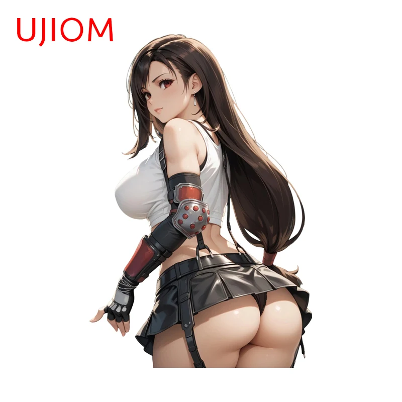 UJIOM Popular Seductive Tifa Wall Sticker Fashion Amusing Attractive Hot Selling Decal HD Pattern Customizable Home Decor