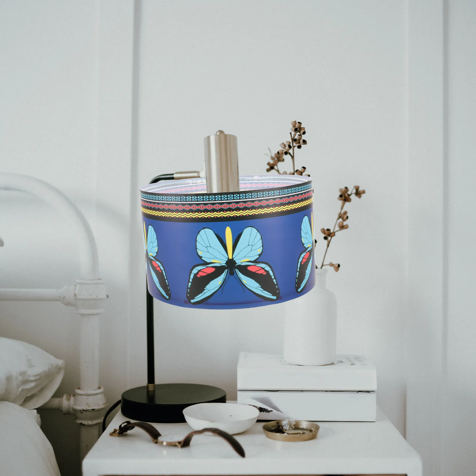 

Lamp Shade Cover Table Lampshades Desk Lamps Decorative Vintage Accessories Soften Lights Protect Eyes Easy Install Sturdy