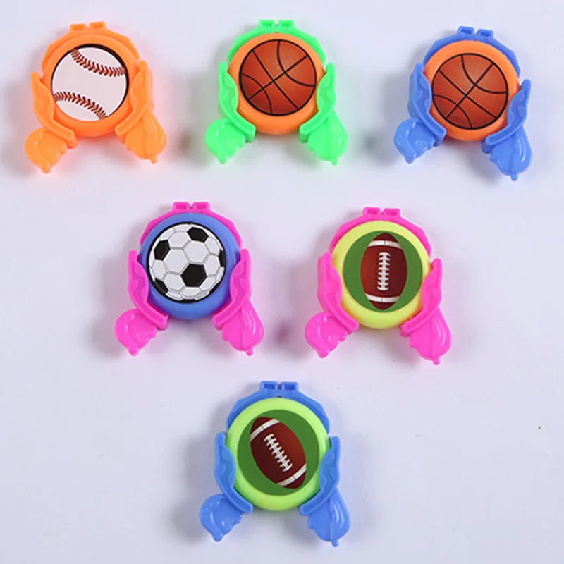 IkFunny-Petits jouets d'enfance, jouets de disque volant de catapulte, ballon de football, lancement coule parent-enfant, extérieur, 10 pièces