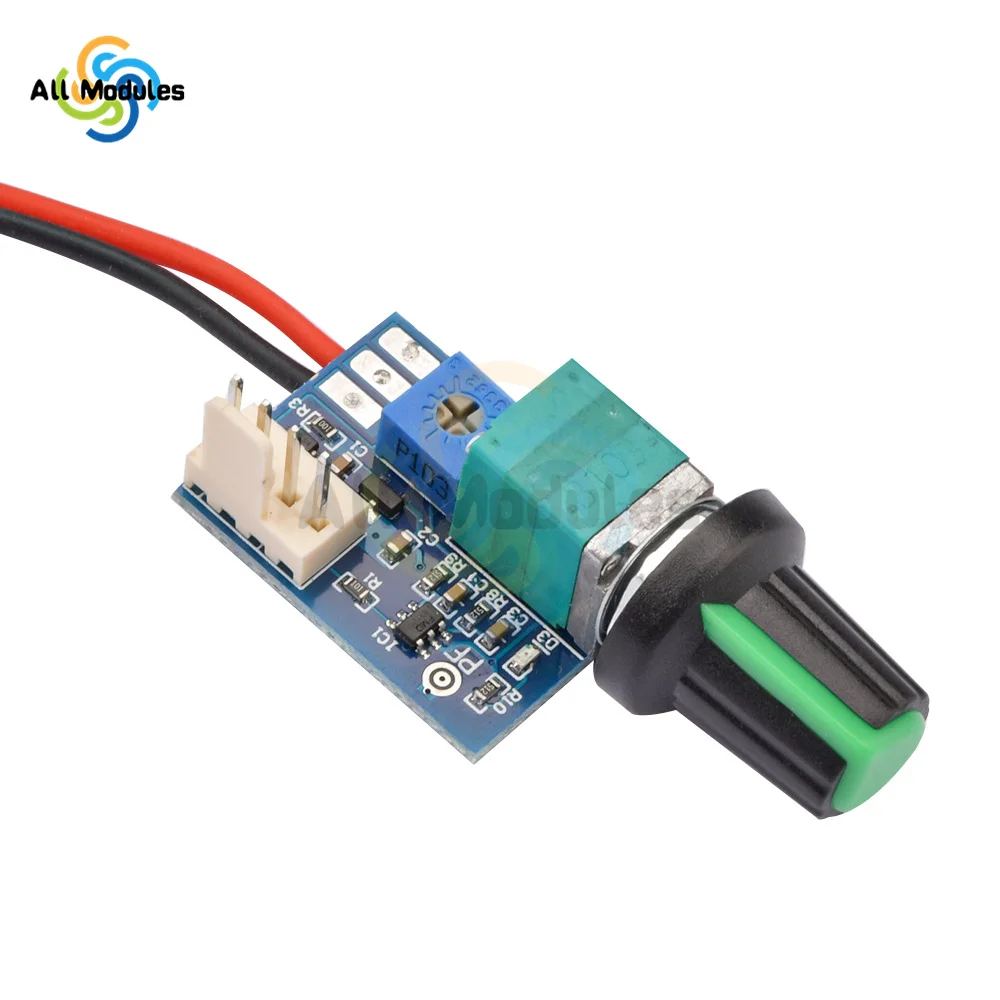 PWM Fan Governor Wind Speed Controller Air Volume Regulator Fan Speed Regulation Cooling Mute Noise Reduction Switch Module