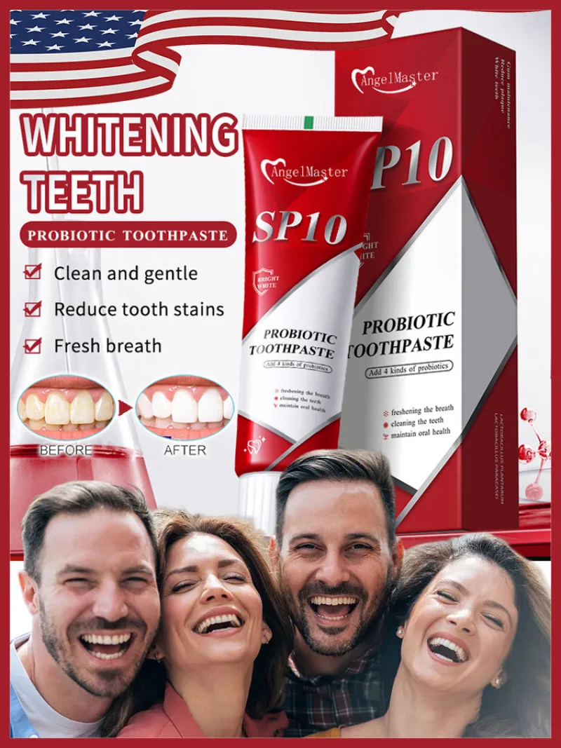 

Whitening Toothpaste Remove Yellow Bad Breath Refreshing Mint for Adults Quick-Acting Whitening Anti-Caries Fresh Breath