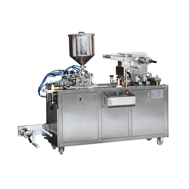 Hot Sealing Blister Packing Machine Calcium Tablet Blister Packing Machine