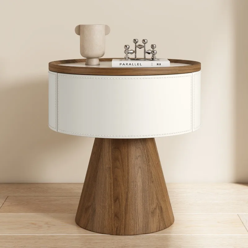 Vintage Storage Nightstand Luxury Nordic Modern Aesthetic Trendy Display Nightstand Table De Chevet Bedroom Furniture