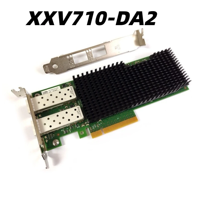 25Gb SFP28 Dual Port Server Adapter NIC XXV710-DA2 PCIe x8 3.0 Network Card