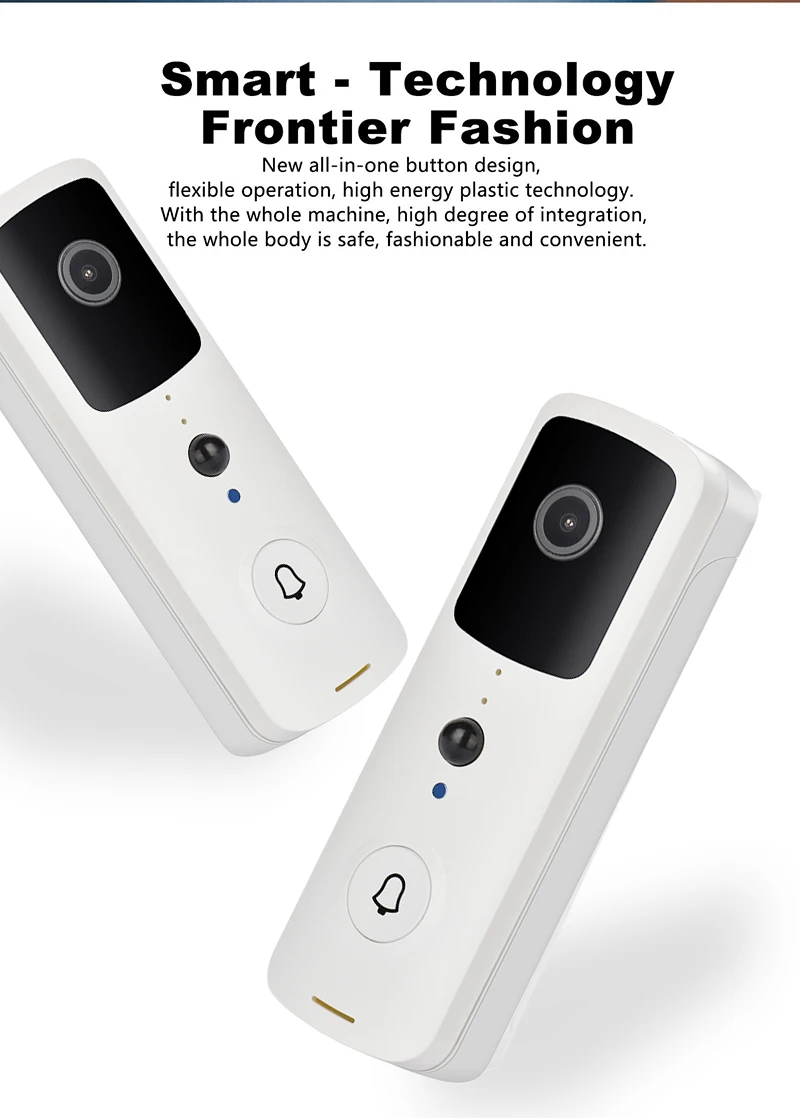 

2MP 1080P Tuya APP Wireless WIFI IP Doorbell IR Night Vision Video Door Phone Visual Doorbell With Indoor Chime Door Entry