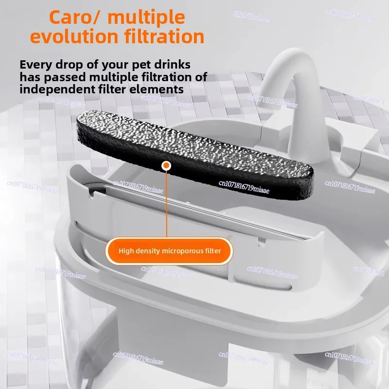 Automatic Water Dispenser Constant Temperature Heating Circulating Wireless Unplugged Water Feeder