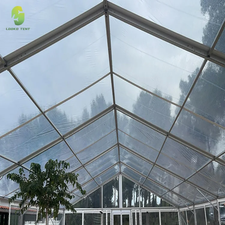 20x40 Outdoor Clear Top Tents With Transparent Roof for Wedding Party