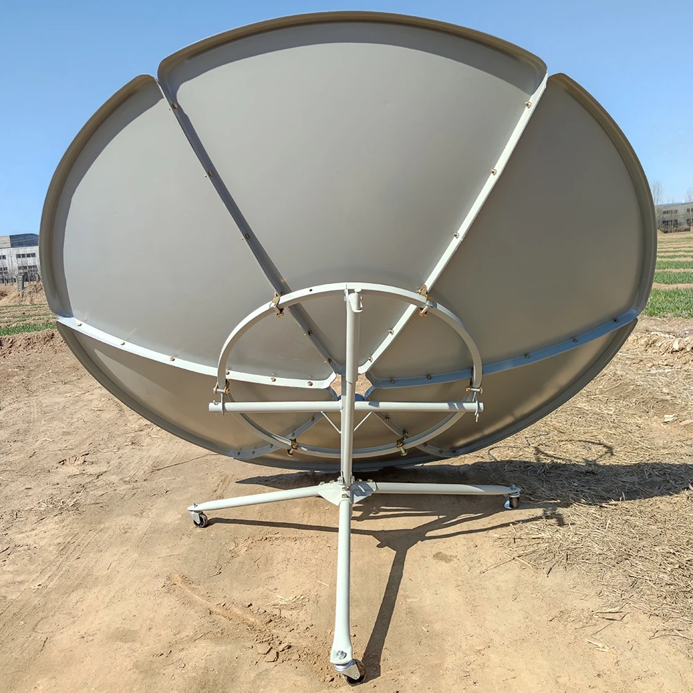 Round Solar Thermal Energy Cooker for Boiling Water Porridge Stir-Frying Steamed Buns Barbecuing
