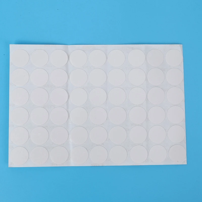 أغطية مسامير ذاتية اللصق ، قبعات ، ملصقات ، أبيض ، خزانة ملابس ، خزانة ، 10 قطعة