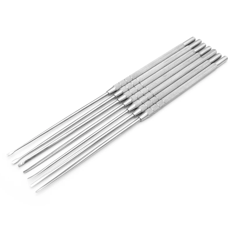 Stainless Steel Ear Lift Ultra Thin Cocked Ear Spatula Tweezers