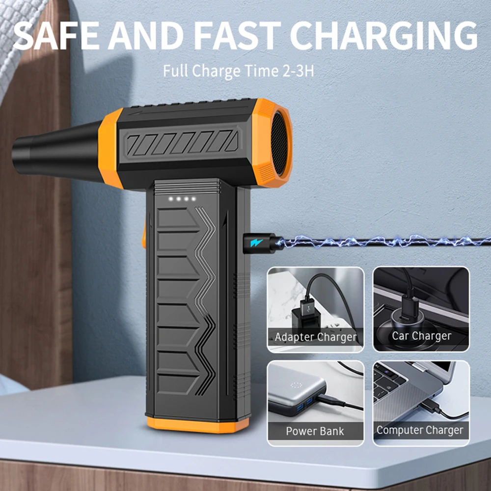 

Высокоскоростной жестокий турбовентилятор, мощный автомобильный пылесборник, многофункциональный портативный жестокий вентилятор для кемпинга, портативный уличный вентилятор для кемпинга