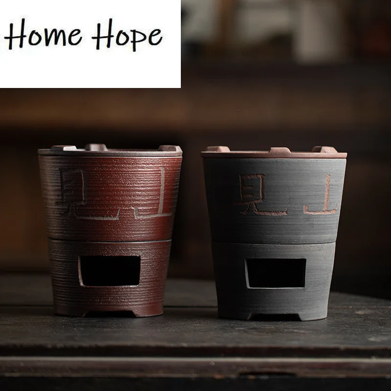 Ретро Грубая Керамика Угольная Плита Набор Японская Глиняная Печь Для Кипящей Воды Чайник Уголь Подогреватель Чайная Плита Чайная Церемония Ретро Грубая Керамика Угольная Плита Набор Японская Глиняная Печь Для Кипящей Воды Чайник Уголь Подогреватель Чайная Плита Чайная Церемония