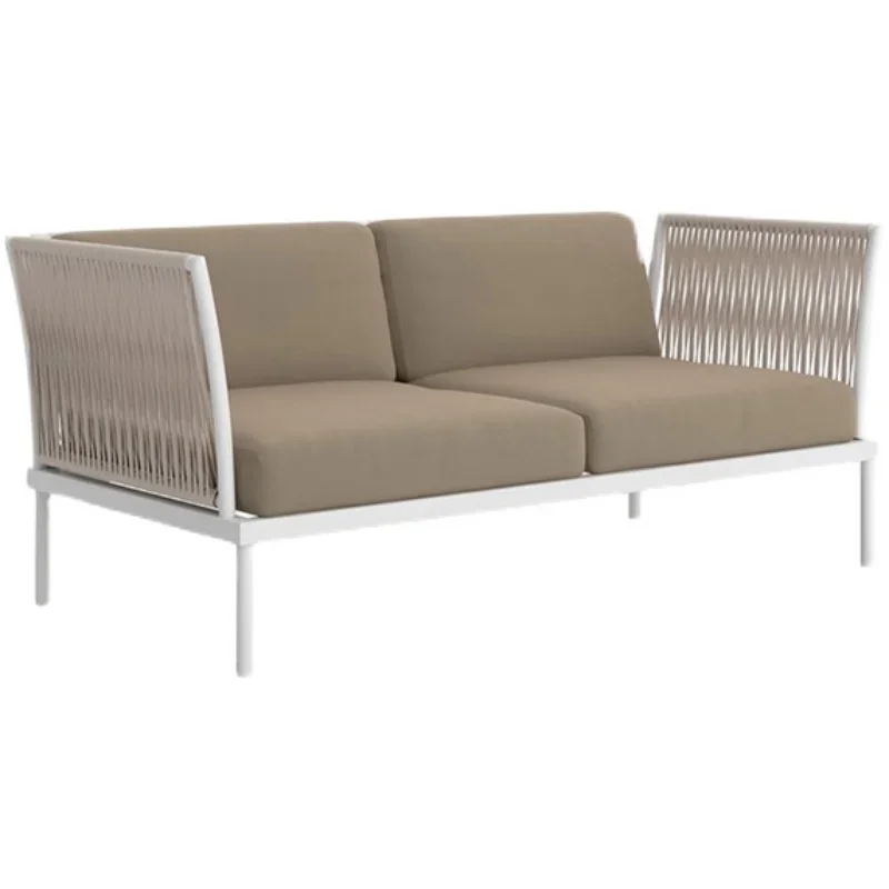 

~Outdoor High-End Rattan Sofa Living Room Rattan Chair Sofa Rattan Nordic Leisure Garden Outdoor Courtyard Furniture