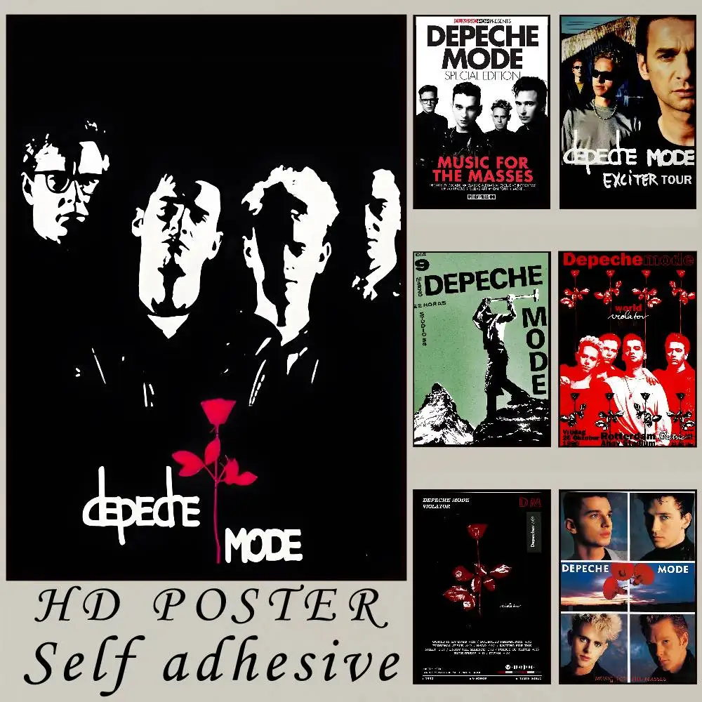 

D-Depeche-M-Mode Band Poster HD art Poster, room, home, bar, cafe decoration printing wall poster