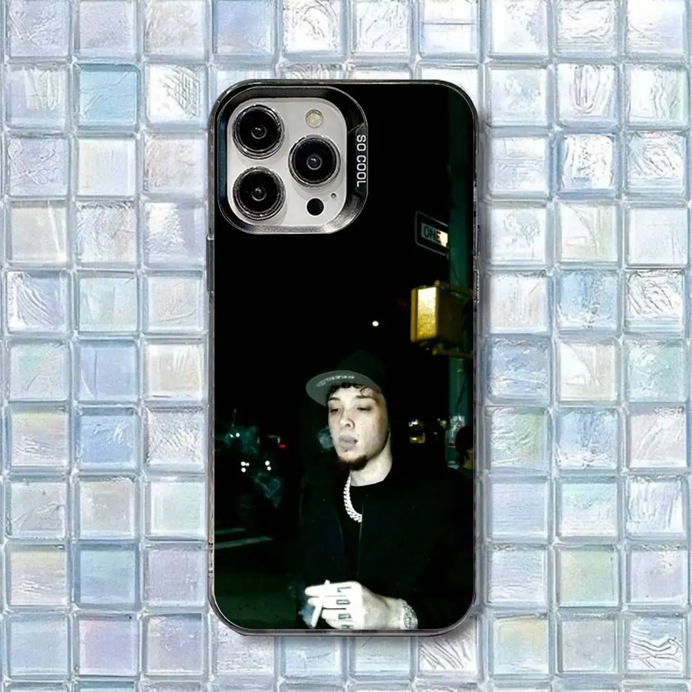 حافظة هاتف يان بلوك 111 444 مغني الراب لهواتف iPhone 16,15,14,13,12,11,8,7,Pro,Max,Plus,Mini,XS,SE غطاء غير لامع مقاوم للصدمات #4