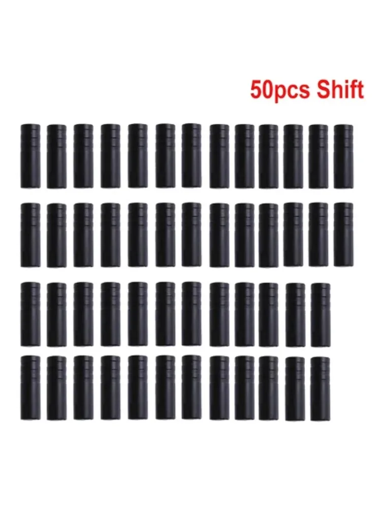 AliExpress NONE 50pcs Bike Brake Gear Outer Cable End Caps Tips and Crimps for Shift Derailleur Wire Housing