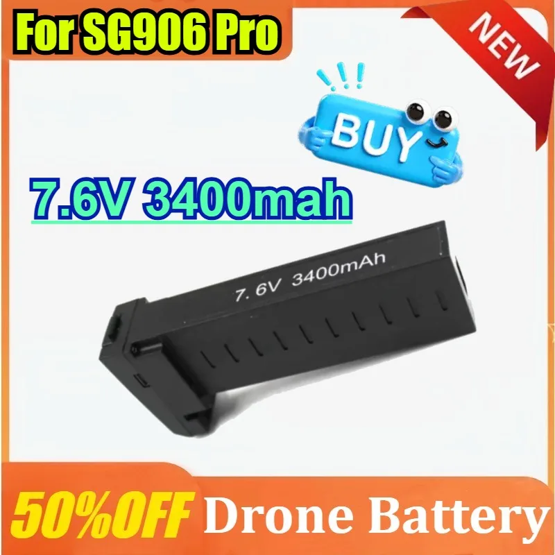 

New For SG906 Pro RC Quadcopter Spare Parts 7.6V 3400mAh High Quality Replaceable Battery