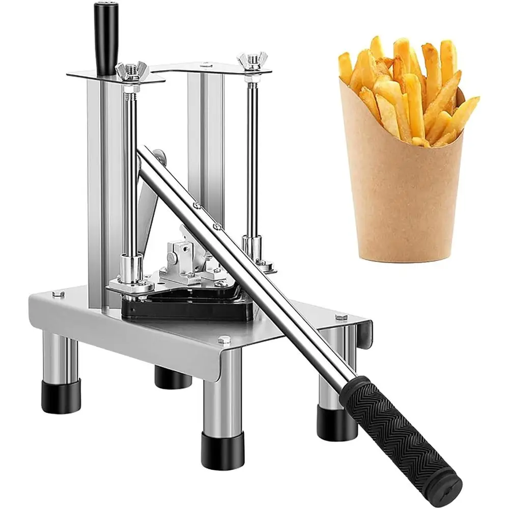 

Коммерческая овощерезка с 3 лезвиями и противоскользящей ручкой для чипсов, лука, моркови и огурцов.