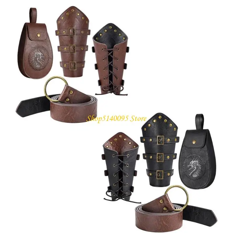 DXAE mittelalterlicher Ritter Kostüm Ritterpirat Cosplay Kostüm Renaissances Kostüme