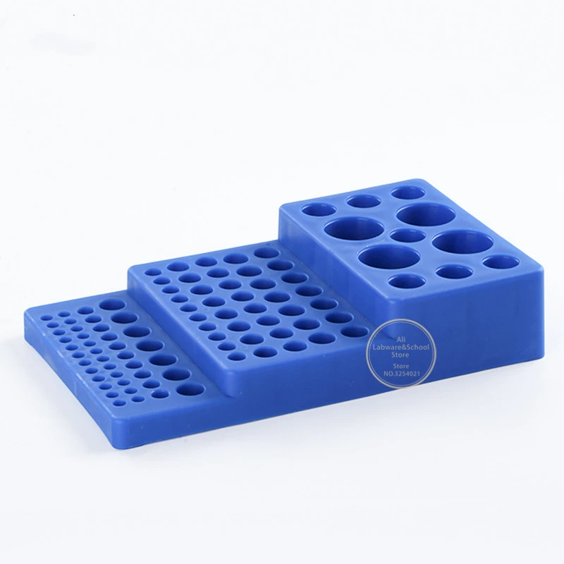 1Pcs Lab Plastictrapezoidal Multi-purpose Centrifugebuis Houder, Multi-layer Bevriezing Buis Rack