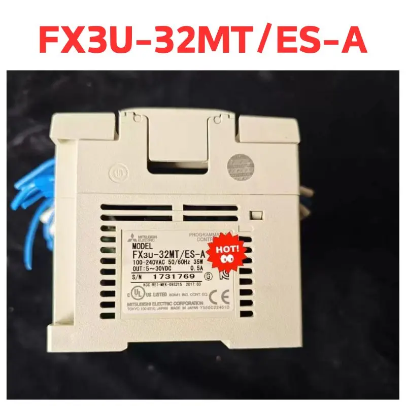 second-hand     PLC     FX3U-32MT/ES-A    Test passed     Fast Shipping