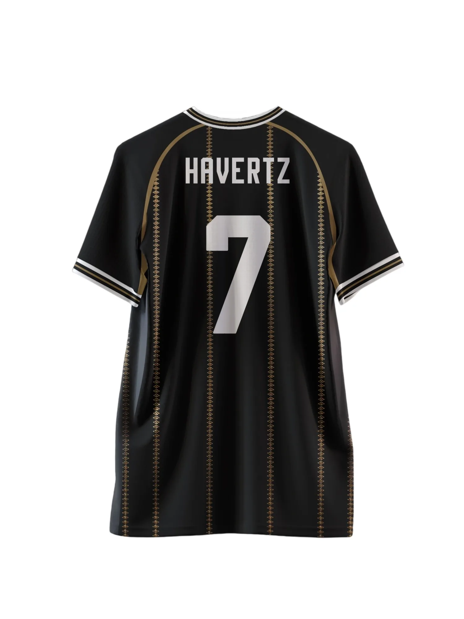Deutscher Fußball 2026/27 #   Havertz-Trikot-T-Shirt, atmungsaktiv, schnelltrocknend, locker geschnitten, kurzärmelig, für Herren und Damen, als Geschenk für Fans, Oberteile.
