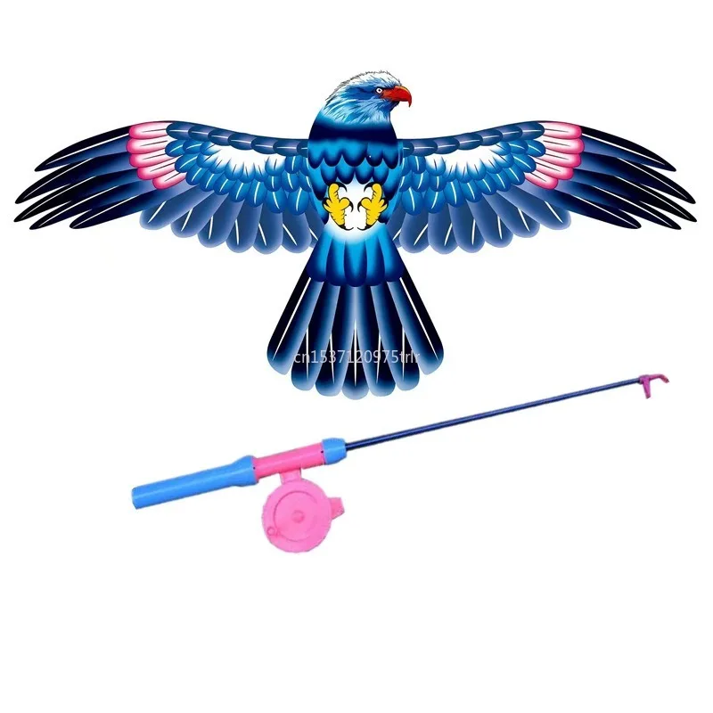 Drachen 1Set Kinder Drachen Spielzeug Cartoon Schmetterling Schwalben Adler Drachen mit Griff Kinder Fliegen Outdoor SpielzeugnostiМдуш dzionio З ЗГМAnd