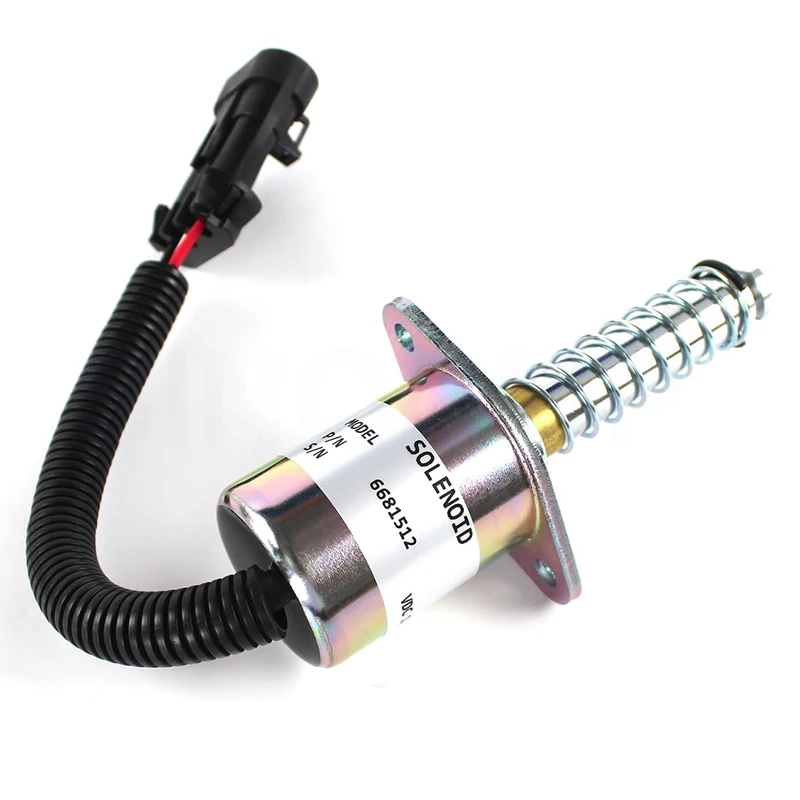 

For Bobcat S150 S160 S175 S185 S205 S250 S300 6681512 Traction Lock Solenoid 12V Stop Solenoid
