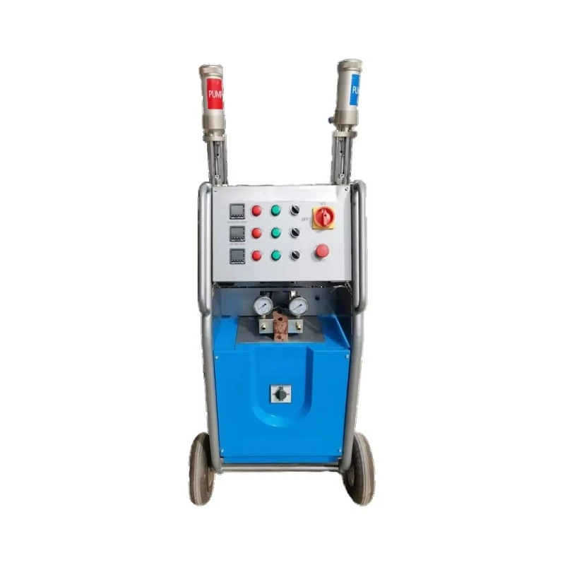 Pneumatic Low Pressure Polyurethane Foam Spray Machine Air Driven PU Sprayer For Wall Roof Insulation Waterproof Renovation