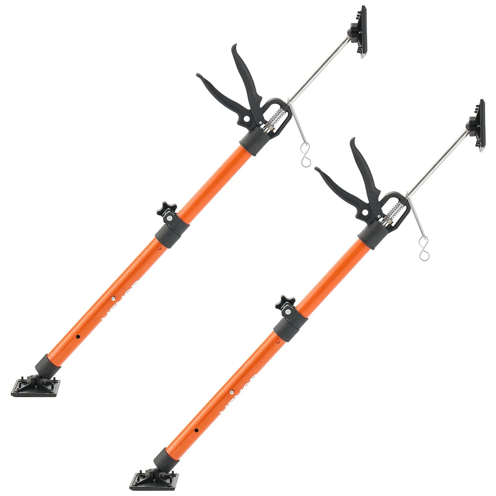

Cabinet Jack Support Pole, 2-Pack, 21.3-60 Inch Steel Telescopic Quick Support Rod, Adjustable 3rd Hand System Up To 154 Lbs