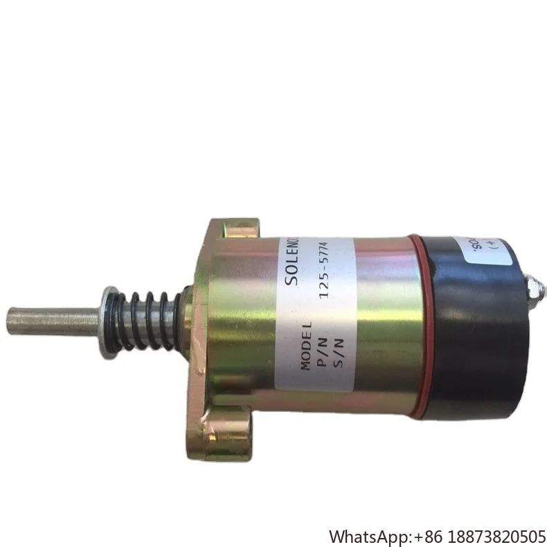 top Quality Excavator Parts  Flameout Solenoid Valve 1255774 125-5774 for CAT E326 E336 E349 E330C excavator