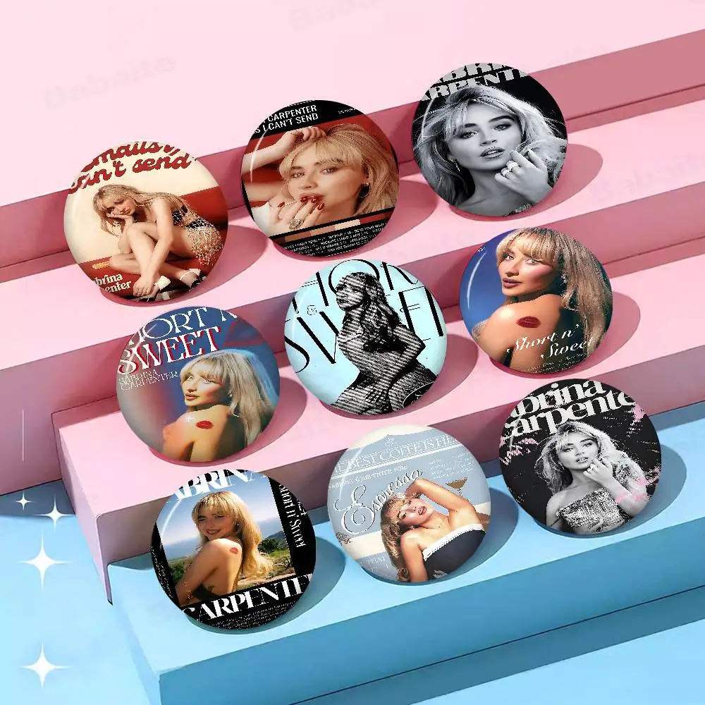 Broches nuevos de la cantante Sabrina Carpenter, pin de botón suave, divertido y peculiar, insignia de meme de Gnarpy en un monopatín, regalos para colección de gamers