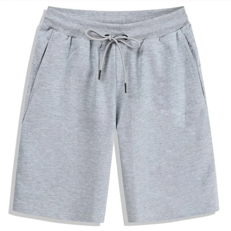 2025 Summer Men's Set of 5 - Elastic Drawstring Loose Jogger Shorts for Fitness - Breathable & Casual Solid Color Sports Pants