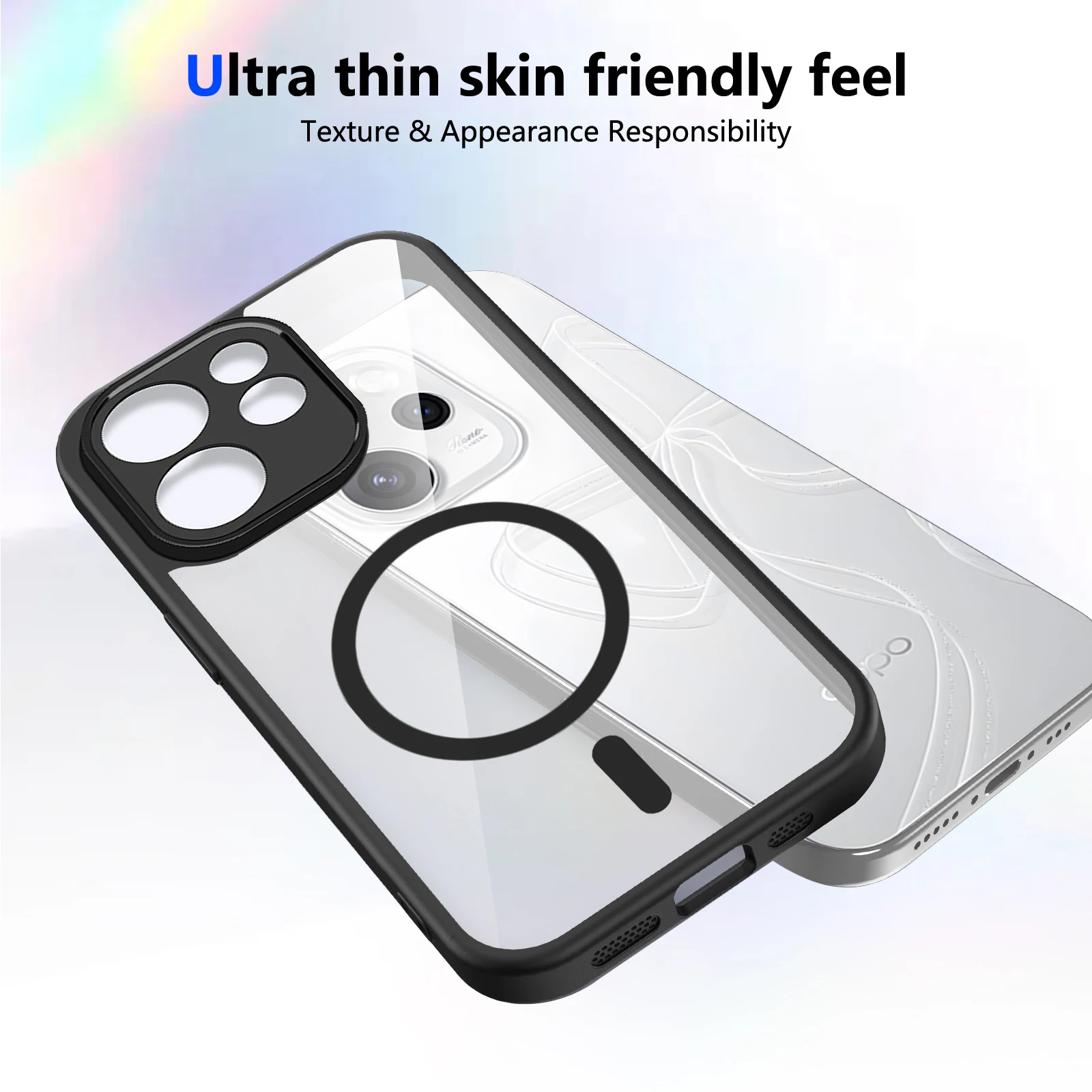 Translucent Frosted Shield Protective Case Cover for Oppo Reno15 Pro Max Wireless Charging Case Reno15 Pro Mini Fundas Reno15 5G