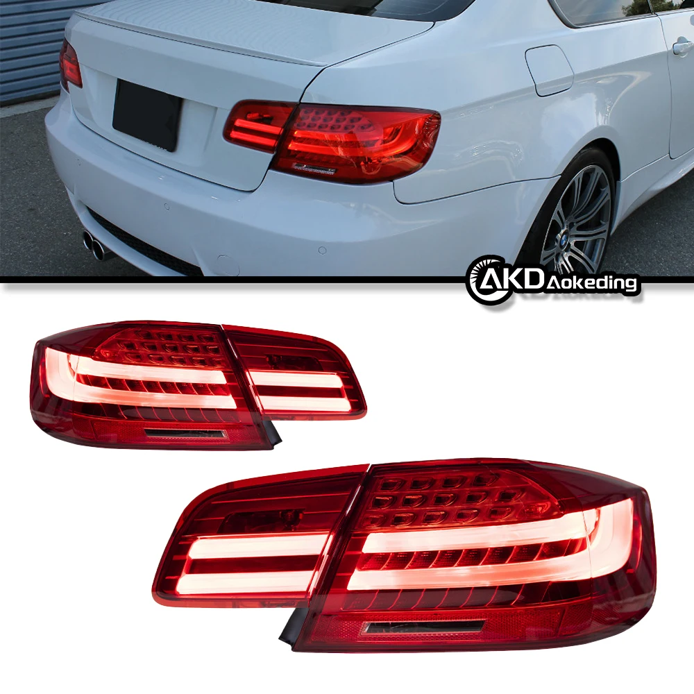 Auto Parts For BMW E92 Taillight 2005-2012 2 Doors M3 Styling LED Running Lights Sequential Signal Car Accesorios Modified